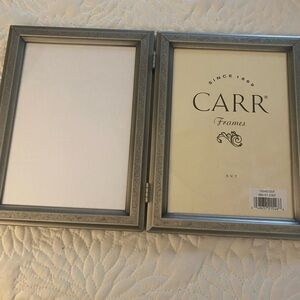 CARR Silver Hinged Picture Frame